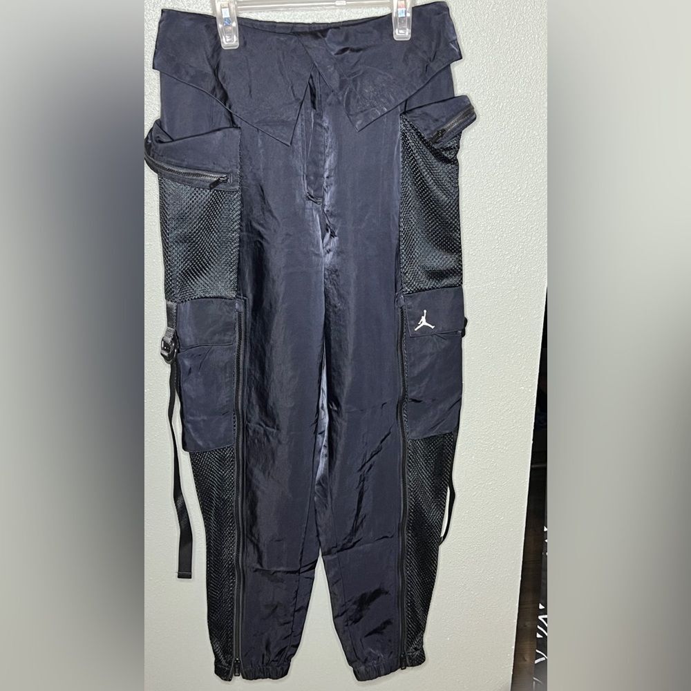 Nike Air Jordan Black Utility Flight Cargo Pants Men's Size Small